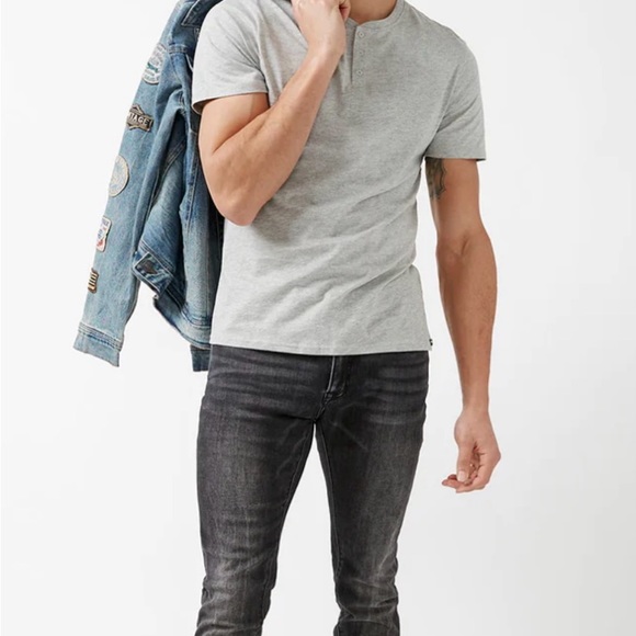 Brand New w’ Tags Buffalo David Bitten Grey T-Shirt - Picture 2 of 5